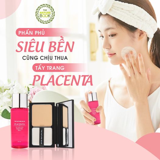  Phấn phủ siêu bền cũng chịu thua tẩy trang Placenta