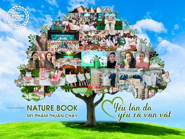 Mỹ phẩm thuần chay Nature Book - Yêu làn da, yêu vạn vật