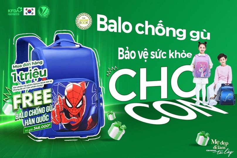 BALO CHỐNG GÙ - BẢO VỆ SỨC KHỎE CHO CON 