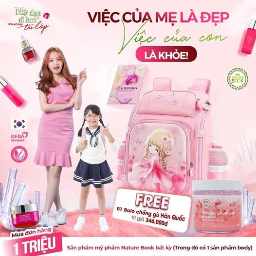 Việc của mẹ là đẹp, việc của con là khỏe!