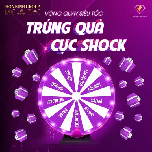 VÒNG QUAY SIÊU TỐC, TRÚNG QUÀ CỰC SHOCK