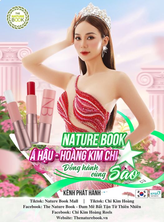 Nature Book đồng hành cùng sao - Á hậu Hoàng Kim Chi 