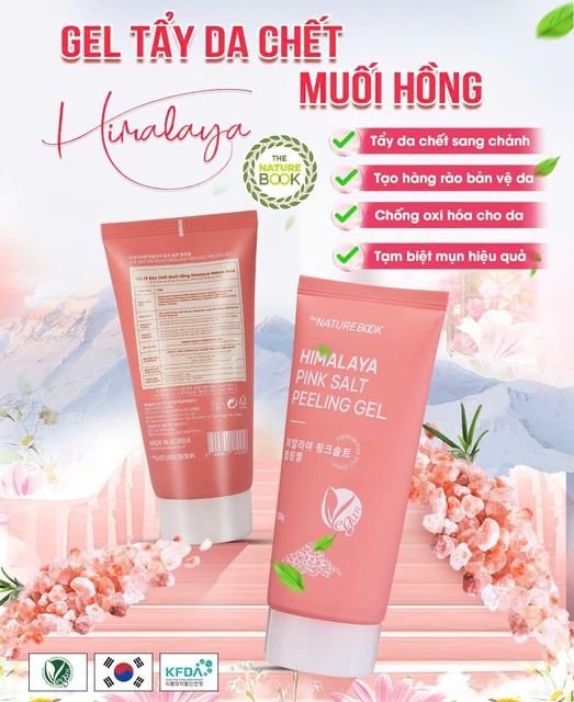 Da mịn chuẩn xinh với Gel tẩy tế bào chết Himalaya Nature Book