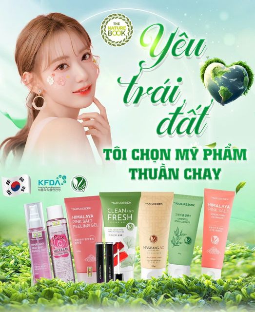  Yêu Trái Đất, Tôi Chọn Mỹ Phẩm Thuần Chay!