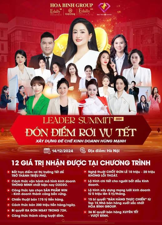 Leader Summit – CƠ HỘI CHỈ DÀNH CHO NGƯỜI SẴN SÀNG THÀNH CÔNG.