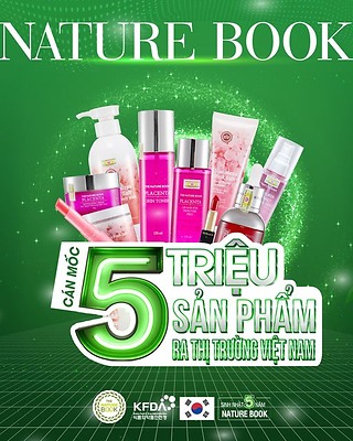Mỹ phẩm thuần chay Nature Book cán mốc 5 triệu sản phẩm tại thị trường Việt Nam