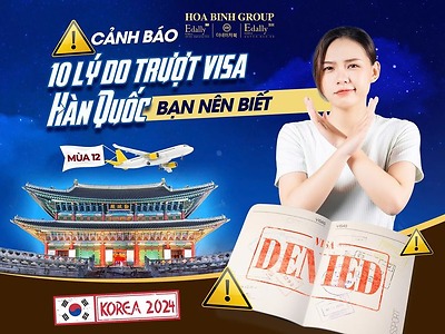 10 lý do khiến visa Hàn Quốc của bạn bị từ chối và cách khắc phục NGAY!