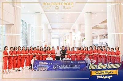 HÒA BÌNH GROUP KHIẾN CẢ SÂN BAY INCHEON - HÀN QUỐC 