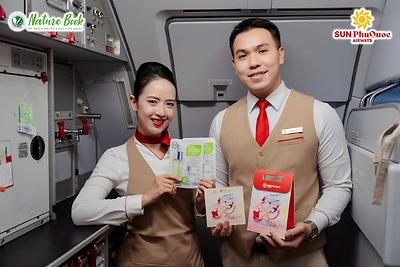 8.000 MÓN QUÀ TỪ NATUREBOOK “CẤT CÁNH” CÙNG SUN PHUQUOC AIRWAYS NHÂN NGÀY 8/3