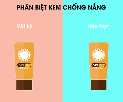 Cách phân biệt kem chống nắng vật lý và hóa học