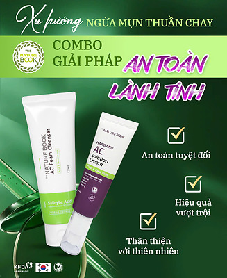  RA MẮT COMBO GIẢI PHÁP NGỪA MỤN - XU HƯỚNG NGỪA MỤN THUẦN CHAY LÊN NGÔI