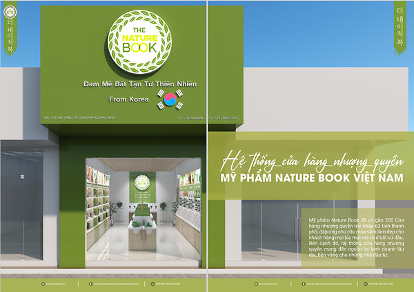 Hơn 100 cửa hàng nhượng quyền Nature Book phủ sóng khắp Việt Nam