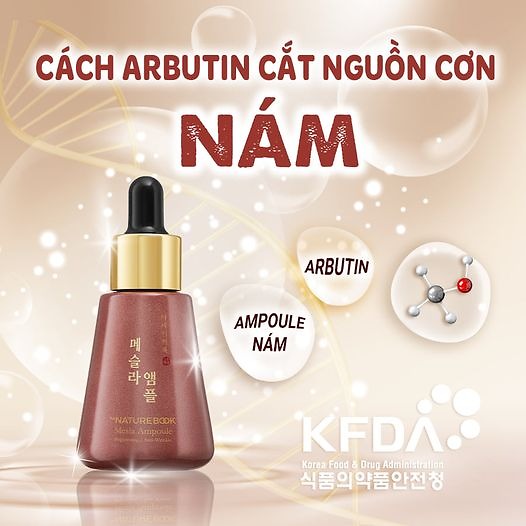 Arbutine - Giải pháp chống NÁM an toàn 