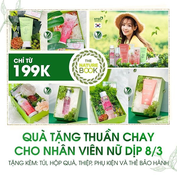 QUÀ TẶNG CHUẦN CHAY CHO NHÂN VIÊN NỮ DỊP 8/3