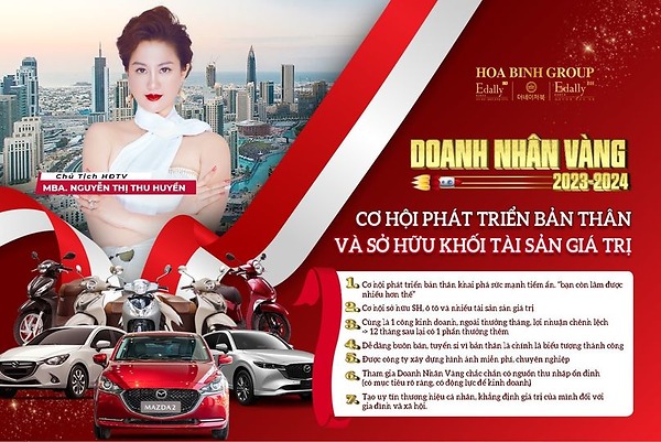 Những lý do nên tham gia Doanh nhân vàng 2023 - 2024