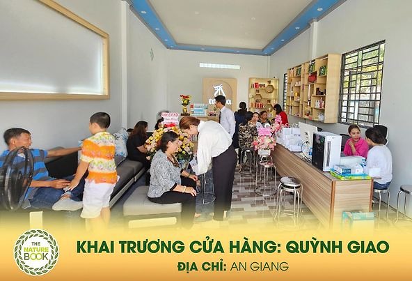 Nature Book tưng bừng khai trương shop in shop tại An Giang