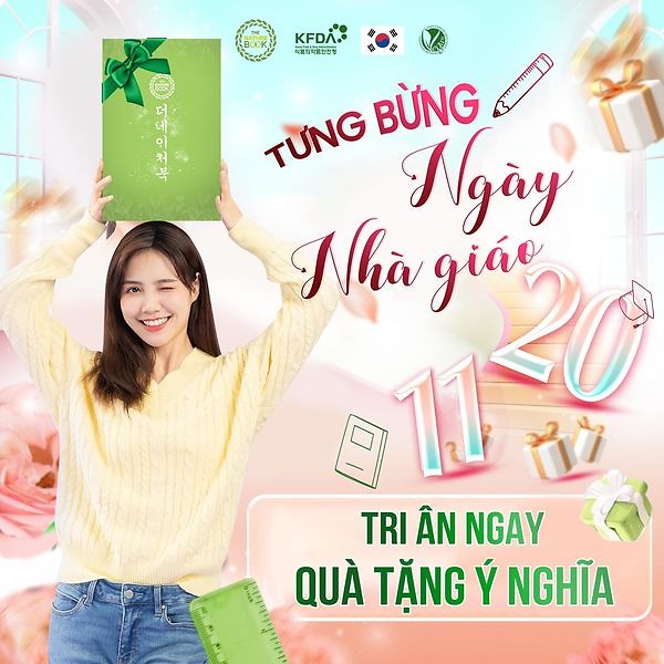  TƯNG BỪNG NGÀY NHÀ GIÁO 20/11 - TRI ÂN NGAY QUÀ TẶNG Ý NGHĨA 