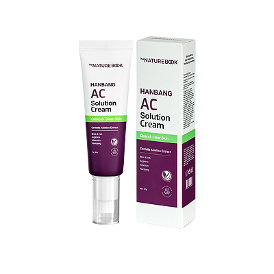 KEM NGỪA MỤN DƯỠNG ẨM HANBANG AC (THE NATURE BOOK HANBANG AC SOLUTION CREAM)