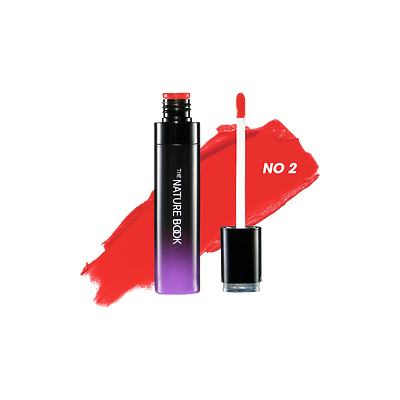 THE NATURE BOOK SOFT VELVET TINT NO.2 APRICOT (SON TINT NHUNG MỀM NATURE BOOK NO.2)