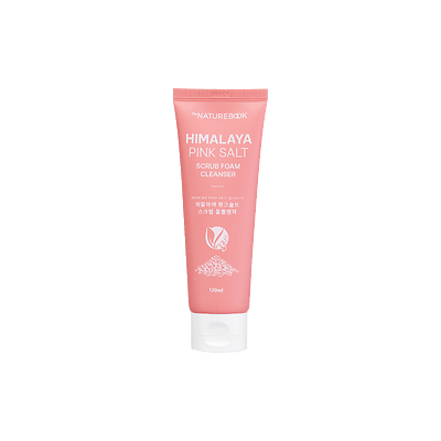 SỮA RỬA MẶT MUỐI HỒNG HIMALAYA 1000PPM (THE NATURE BOOK HIMALAYA PINK SALT SCRUB FOAM CLEANSER)