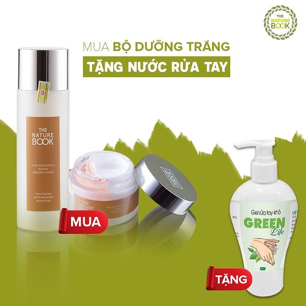 The nature book tặng nước rửa tay miễn phí #chung_tay đẩy lui đại dịch corona