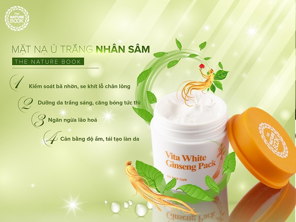 Mặt nạ ủ trắng nhân sâm